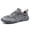 Gray, variant on SKIUHS Men Lightweight Quick-drying Comfortable Hiking Shoes