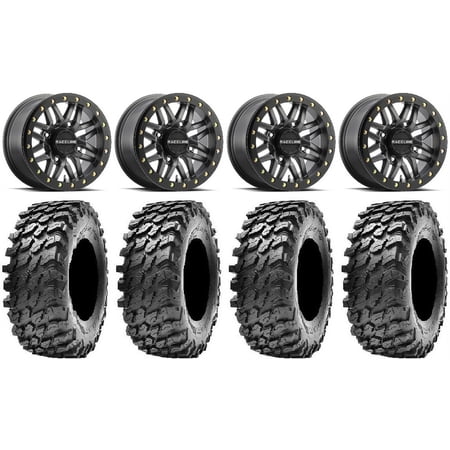 Raceline Ryno Bdlk 14 Gm Wheels 30 Rampage Tires Polaris RZR XP 1000 / PRO XP / Ranger XP 900/1000