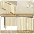 thumbnail image 2 of 55" Fluted Buffet Cabinet, Sideboard Buffet Cabinet with Storage &Drawers&Shelves, Modern Kitchen Buffets Storage Cabinets, 2 of 6