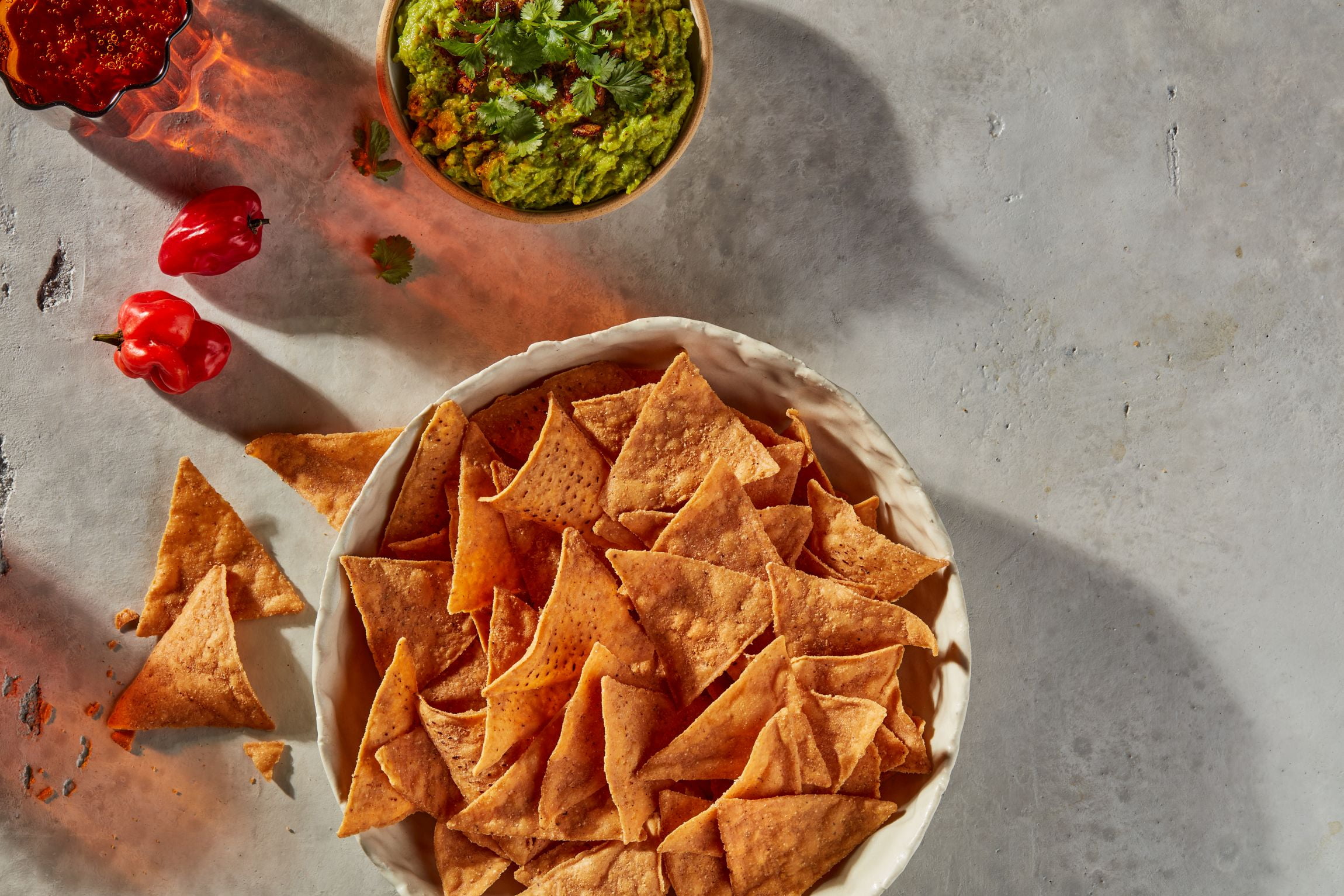Simply Protein Tortilla Style Protein Chips, Hint of Habanero, 7g Protein, Gluten Free, 10-pack, 4.58 oz per Bag
