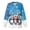 Christmas Penguin Print, variant on Binienty Halloween Cute Ghost Long Sleeve Scrub Jacket for Women Pumpkin Bow Soft Stretchy Medical Scrubs Moisture-Wicking for Clinic for Pediatric Nurse Medical Student Uniforms