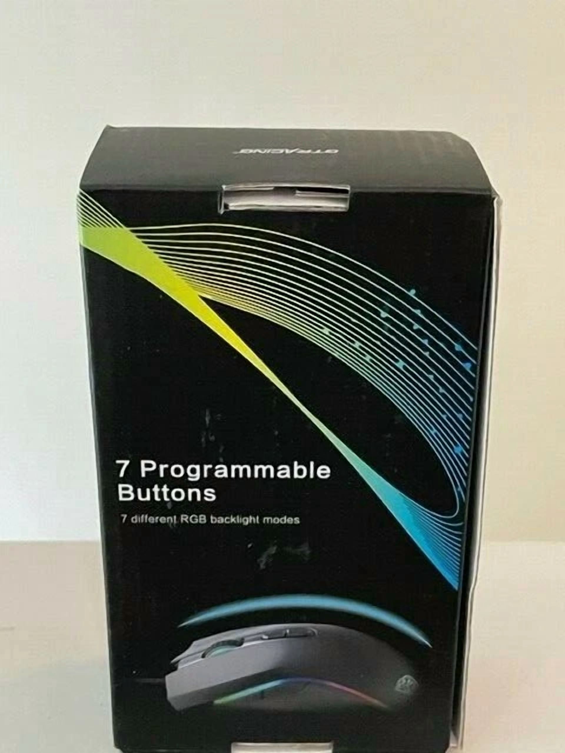 CIRCLE- Gtracing Gaming Mouse With Fire Button Color Changing New