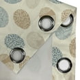 thumbnail image 3 of Ambesonne Easter Grommet Curtain Single Panel, Boho Inspired Egg Motifs, 50"x60", Pale Yellow Slate Blue, 3 of 5