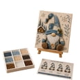 thumbnail image 2 of Gnome Mosaic Art Kit, Create Stunning Gnome Artwork with Easy-to-Follow Instructions, Perfect for Home Decor and Gift Giving (Blue), 2 of 5