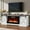 White, variant on 70" Farmhouse TV Stand for 75 Inch TVs with Sliding Barn Door, Rustic Wood Entertainment Center Large Media Console Cabinet for Living Room