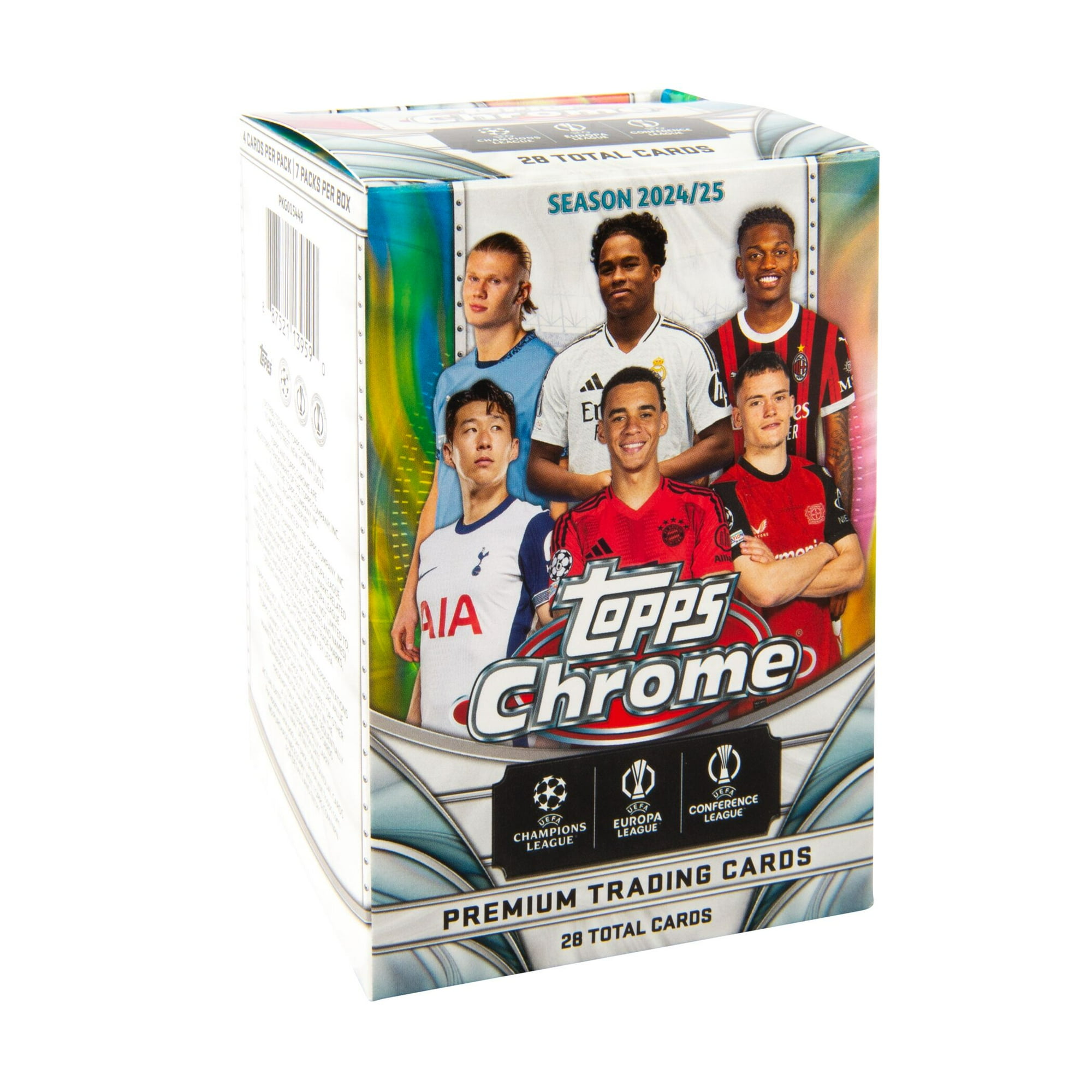ゲームセンター・ゲームカード TOPPS CHROME 2024-25 Topps Chrome UEFA Club Competitions Soccer Value Box