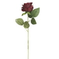 thumbnail image 1 of Wosthever Ramo de rosas falsas para bodas, decoraciones para interiores y exteriores, simulación romántica, accesorios de decoración de flores, Kits de decoración para fiestas Vino rojo Wosthever HA080058-11, 1 of 6