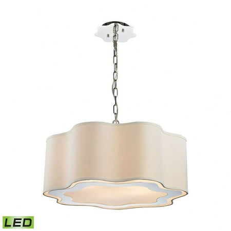 

Modern/Contemporary Style W/ Luxe/Glam Inspirations Metal 9.5W 6 Led Drum Pendant 10 inches Tall 24 inches Wide Bailey Street Home 2499-Bel-3335277