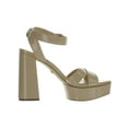 thumbnail image 3 of Sam Edelman Womens Nolita Patent Ankle Strap Platform Sandals, 3 of 3