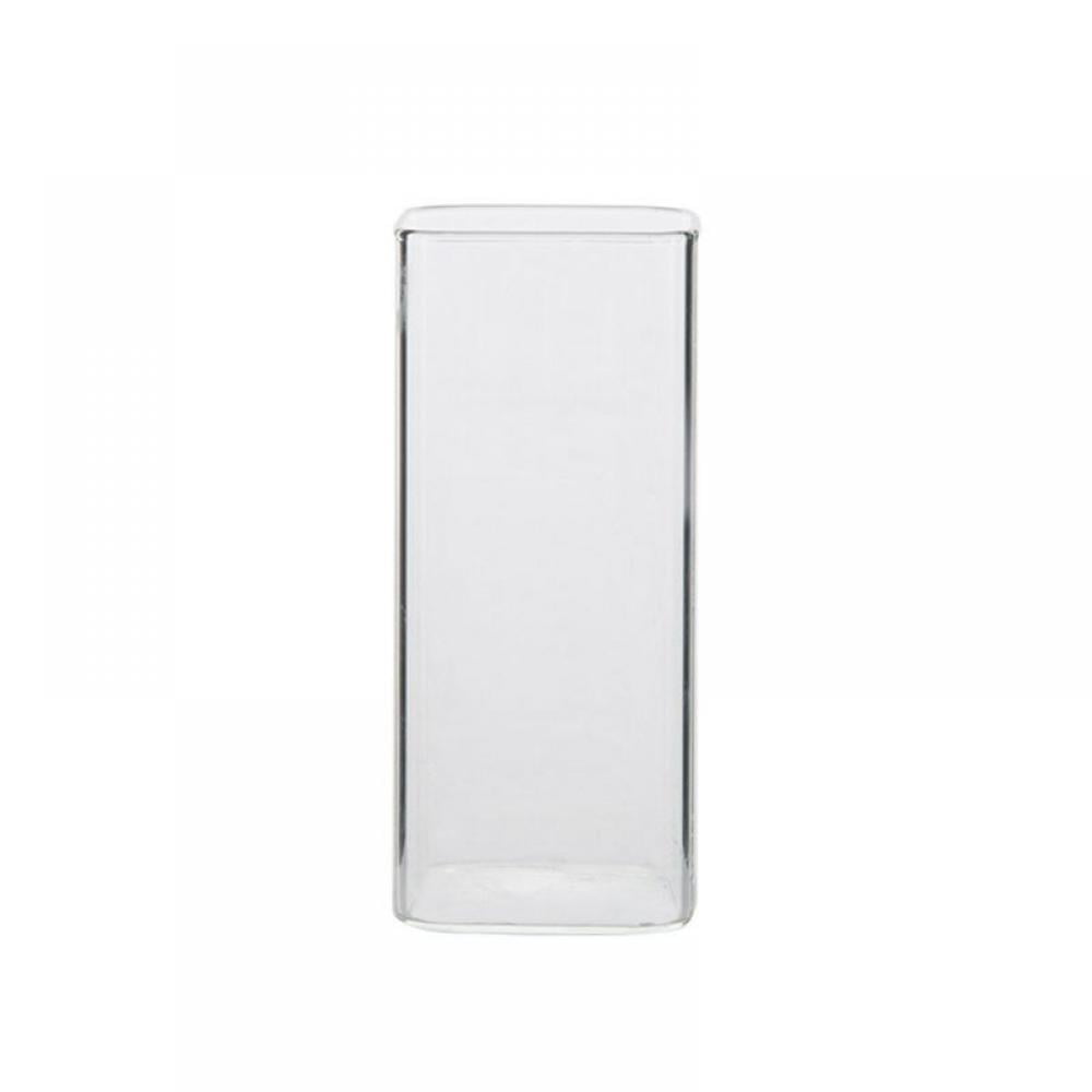 Drinking Glasses 8 Oz, Square Glasses Stemless Elegant Bar Glassware for  Water, Juice, Beer, Drinks and Cocktails and Mixed Drinks, Lead-free Square  Glass, Glass Drink Tumblers 