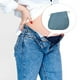 thumbnail image 4 of Bearachild Cómodos pantalones de maternidad Extender Cintura elástica Agujeros y botón Hombres Ropa Extensión Jeans Accesorio Favores Tela de costura y artesanía azul claro, 4 of 6