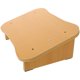 thumbnail image 5 of GOOHOCHY Reposapiés antideslizante para debajo del escritorio, para uso en oficina, con patas de madera, 5 of 8