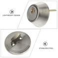 thumbnail image 5 of BRIGHTFUFU 1 Set Privacy Door Lock For Bathroom Stainless Steel Knob Lock Easy Install Security For Theft Design, 5 of 5