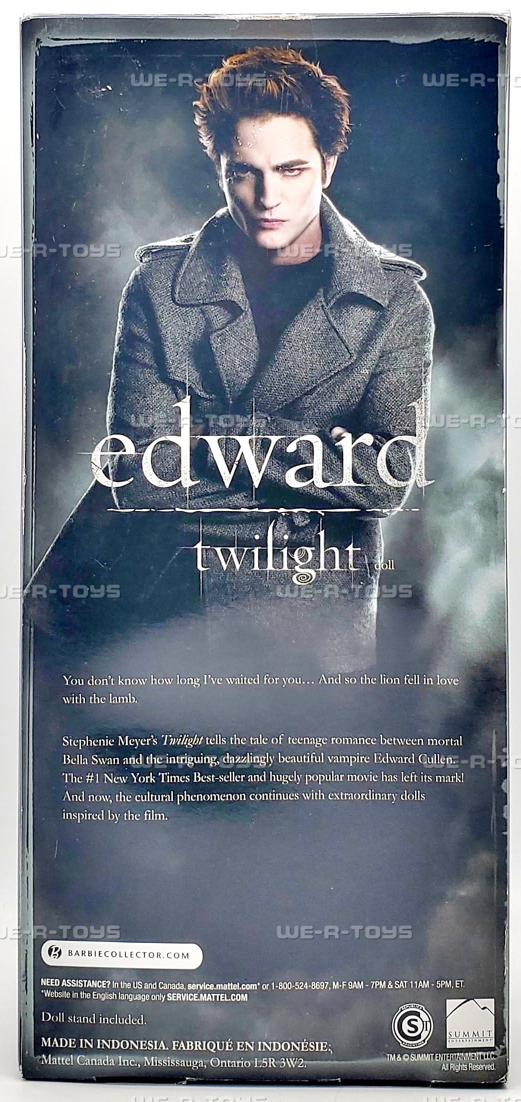 Barbie Collector Twilight Saga Edward Doll