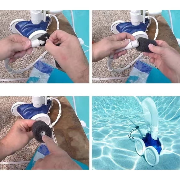 NATEFEMIN Entretien de Piscine Facile, Éponges de Nettoyage pour Modèles Zodiac Polaris, pour Élimination Efficace des Débris de Piscine