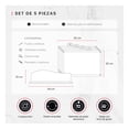 thumbnail image 3 of Set de 4 Tablas para Picar Cortar para Cocina Cookify con Base e Identificador de Alimentos, 100% Libre de PFOA, 3 of 6