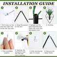 thumbnail image 3 of OldPAPA 10 in Diamond Hanging Planters with Artificial Aquatic Plants, Metal Vase, 2 Count, 3 of 6