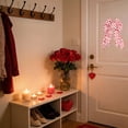 thumbnail image 6 of CuiLiyq 1 Pcs Valentines Day Bowknot, Red Valentines Day Wreath Bowknot With Heart Printed, Gift Bowknot Tree Topper for Wedding Holiday Front Door Wreath Indoor Outdoor Home Decorations (15 Inch), 6 of 6