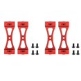 thumbnail image 2 of 6 Piezas Soporte de Metal para B1 B14 B16 B24 C14 C24 B36 Mn D90 D91 RC Actualización de Coche Kit de Piezas de Bricolaje de Metal, Rojo, 2 of 5