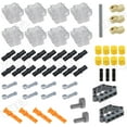 thumbnail image 2 of AIMATRIX 55pcs Crankshaft-Engine-Accessories-Kit with Connecting-Rod-Cylinder- Head, Compatible with Technic-Parts, for MOC Technic-Project-Bulk-Blocks(Random Color), 2 of 5