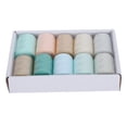 thumbnail image 3 of Sewing Thread Set, Lightweight Home Sewing Thread, Beautiful 10Pcs Practically For Handicrafts Clothes Sewing Decoration Garment Production Grey Combination,Color Combination,Cool, 3 of 8
