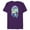 Purple, variant on Disney Encanto Mirabel Isabela Luisa Hermanas Madrigal Dance - Short Sleeve Blended T-Shirt for Adults - Customized-Purple