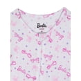 thumbnail image 3 of Barbie Toddlers Girls One-Piece Sleeper, Sizes 12M-5T, 3 of 3