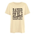 thumbnail image 4 of XIAOCHA Mens 90s Country Print T Shirt Oversized Short Sleeve Crew Neck Pullover Shirt Soft Retro Casual Shirts, 4 of 4