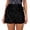 *Black, variant on Women's High Waisted Sequin Shorts,Sparkly Glitter Party Shorts Silver,Women's Plus S
