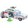 thumbnail image 2 of Ghostbusters Track & Trap Ecto-1 Car Toy with Slimer Toy Accessory, 2 of 13