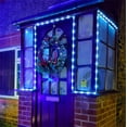 thumbnail image 4 of Luces solares navideñas YEGUO 72 pies 200 LED para exteriores, impermeables, 4 of 9