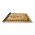 thumbnail image 2 of Ahgly Company Indoor Round Persian Brown Traditional Area Rugs, 5' Round, 2 of 4