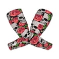 thumbnail image 2 of Gaeub Skull and Roses Cooling Sleeves for Unsex, Arm Sleeves, UV Sun Protection Sleeve to Cover with Silicone Anti-Slip, 2 of 8