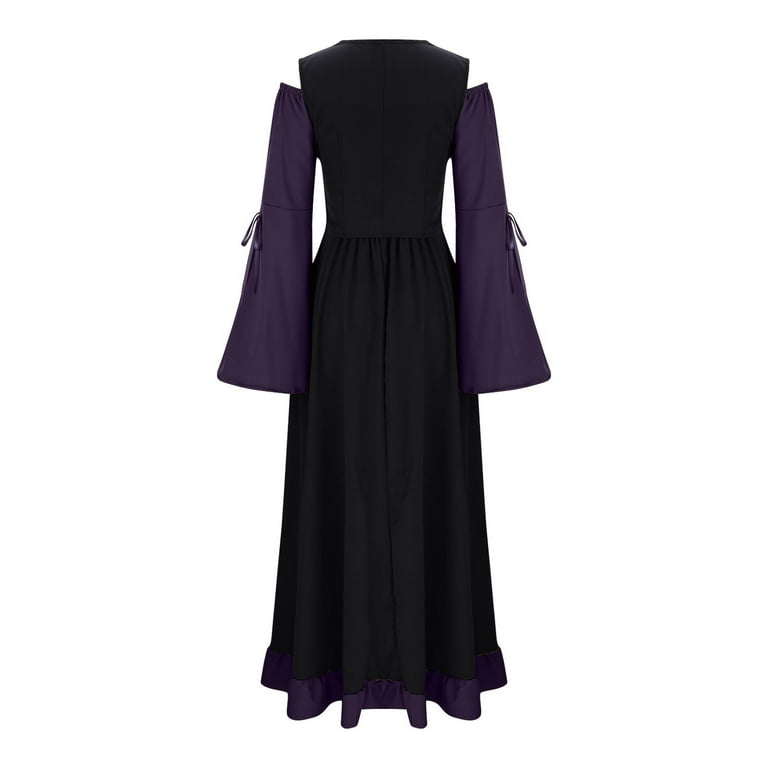 Diufon Plus Size Womens Maxi Dresses Color Block Dress Square Neck - Main Image