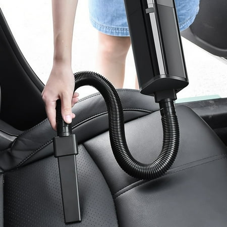 

Taosunzt 120W 12V Handheld Portable Home Car Auto Wet Dry Dual-use Vacuum Cleaner Duster White