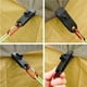 thumbnail image 3 of Clips para lonas, toldos, carpas, abrazaderas, pinzas, herramientas de acampada, sujetadores 12 piezas, 3 of 8