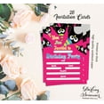 thumbnail image 5 of Darling Souvenir Pink Birthday Invitation Card Printable Fill or Write In Blank Invites Party Supplies Pack Of 28 5 x 7 Inches, 5 of 5