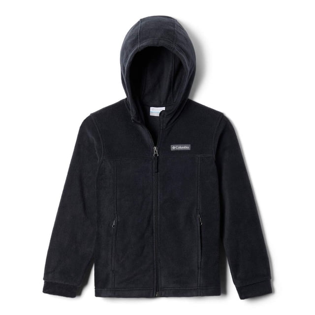 Campera Columbia Steens II para Niños con Capucha Negra Talle XS