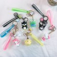 thumbnail image 2 of Sanrio-figurita de Anime de Hello Kitty, Gato Kawaii, My Melody, pompón de goma, Keroppi, Pochacco, Badtz, Maru, Chococat, llavero de bolsa, regalos YAOSANBAO BAO unisex, 2 of 2