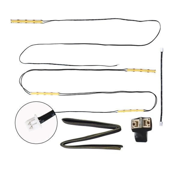 Bright LED Light Strips for Lab X1/P1 3D Printers Bright Printing