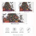 thumbnail image 2 of Yayeee Pillowcase Queen Size Set of 2 Satin Wrinkle Resistant Pillow Case, Purple Halloween Christmas Trees, 2 of 7
