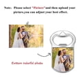 thumbnail image 4 of Sublimation Fridge Magnet Bottle Opener Blanks, Personalized Photo Gifts Heat Transfer for Favors Wedding 5Pcs, 4 of 7