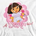 thumbnail image 2 of Popfunk Dora The Explorer A-Dora-Ble! Adult Pull-Over Hoodie, White, Medium, 2 of 5