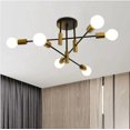 thumbnail image 1 of Chandelier, Modern Pendant Light, Ceiling Light, Industrial Pendant Light with 6 Lights, Kitchen Ceiling Pendant Light, 1 of 5
