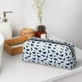thumbnail image 5 of Geaub cute cartoon dinosaur versatile leather pencil case - spacious, durable, multi-purpose pouch for students, professionals, and artists, 5 of 7