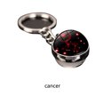 thumbnail image 4 of 12 llaveros de constelaciones, moderno, Simple, cielo estrellado, nebulosa, llavero luminoso, piedra del tiempo, bola de cristal, arte, colgante Ropa, zapatos y accesorios Miscelánea Cáncer Minnieouse AP014134-04, 4 of 6