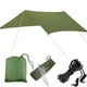 thumbnail image 2 of Tienda de campaña para acampar y senderismo, lona impermeable de 3 x 3 m, ligera, con protección solar, mochila, guirnalda artificial, 2 of 3