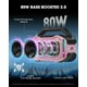 thumbnail image 2 of Altavoz inalámbrico Bluetooth ANCOON de 80 W con 20 horas de reproducción, color rosa, 2 of 7