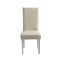 thumbnail image 1 of nipocaio Dining Chair Covers Stretch Jacquard Chair Slipcovers Seat Protector , Removable Washable Spandex Kitchen Chair Covers for Dining Room （Beige）, 1 of 5