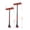 🥝 Red_Base#336, variant on EVA Snow Scraper Ice Scraper for Car - Telescopic Extendable Handle Winter Snow Removal Tool, Ice-Breaking 2-in-1 Scraper, Soft EVA Head, ABS, Non-Slip